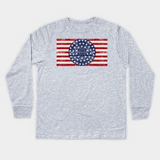 WATCHMEN - U.S. FLAG Kids Long Sleeve T-Shirt